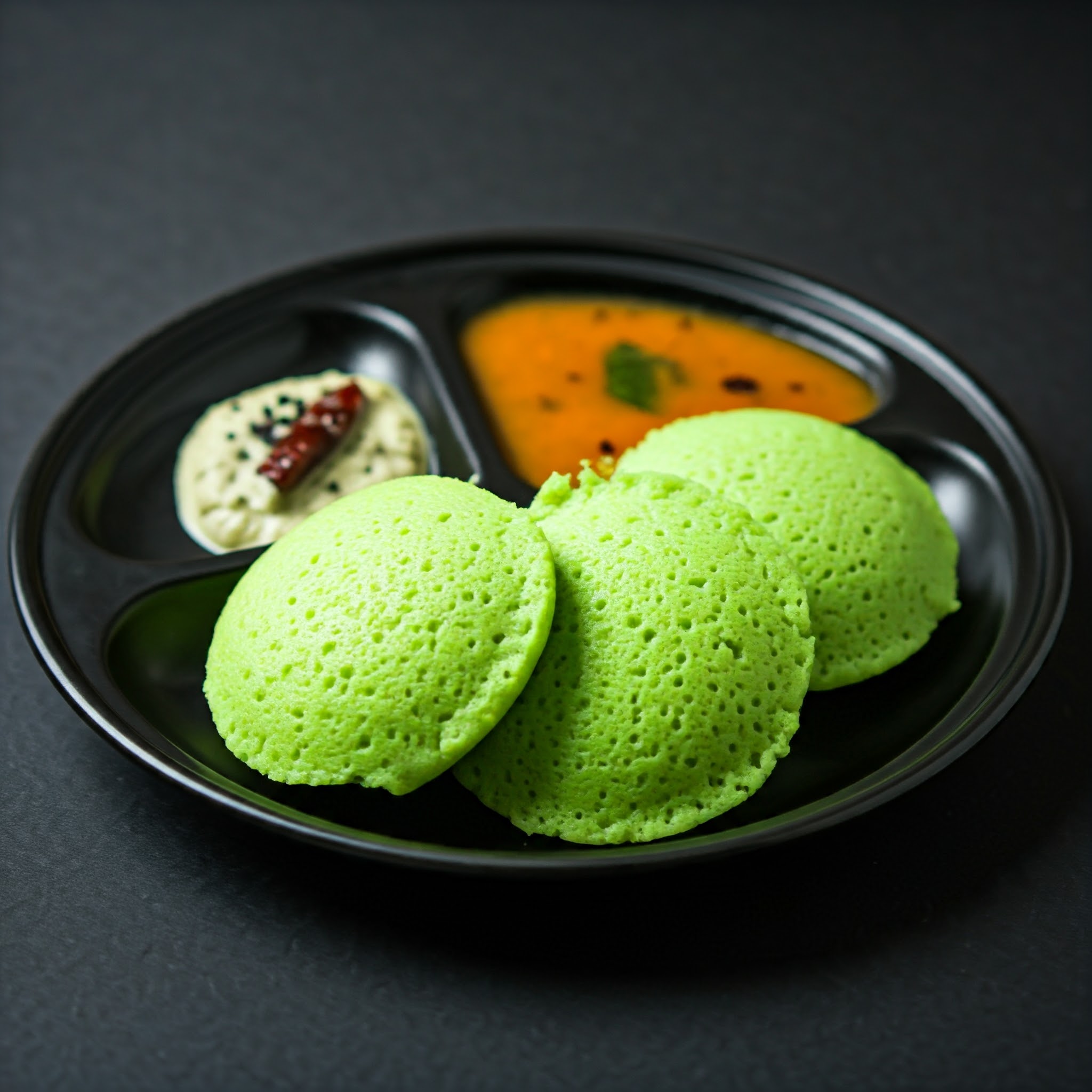 Spinach Idli (kids)